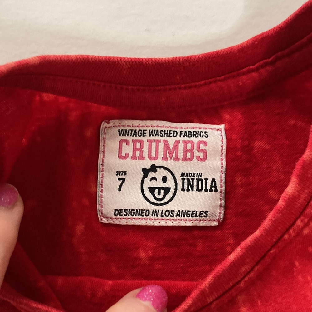 Girls CRUMBS Vintage Washed Tee - Picture 5 of 5